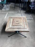 Salontafel square BY-BOO 60 x 60 x 40 outlet korting, Ophalen, Overige materialen, 50 tot 100 cm, Vierkant