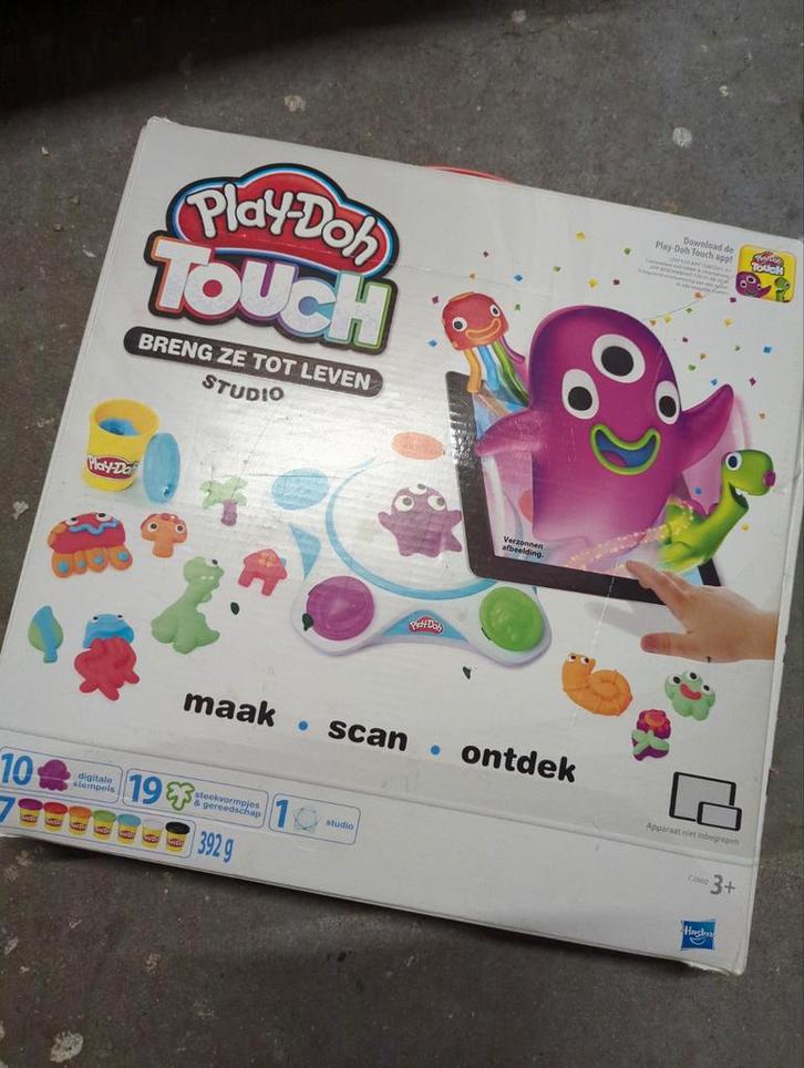 Play-Doh Touch Studio - Interactief Klei Plezier!, Kinderen en Baby's, Speelgoed | Educatief en Creatief, Gebruikt, Knutselen