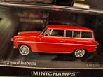 Minichamps Borgward Isabella - Rood, Verzenden, Zo goed als nieuw, Auto, MiniChamps