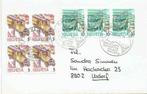 Zwitserland Mi. 731-732 Postauto blok van 4 postbode strip 3, Postzegels en Munten, Brieven en Enveloppen | Buitenland, Envelop