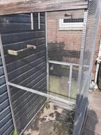 Aluminium Buiten Volière, Dieren en Toebehoren, Ophalen of Verzenden, Gebruikt, Metaal, Volière