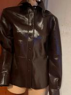 H&M blouse glans xs nep leer nieuw met kaartjes, H&M, G, Nieuw, Ophalen of Verzenden