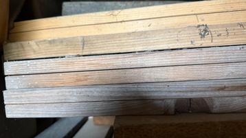 houten planken en latten *40 stuks* ! beschikbaar voor biedingen