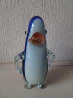 pinguin glas blauw, Ophalen of Verzenden, Zo goed als nieuw, Dier