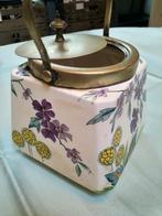 Antieke Engelse Biscuit Barrel / Koekjespot, Ophalen of Verzenden