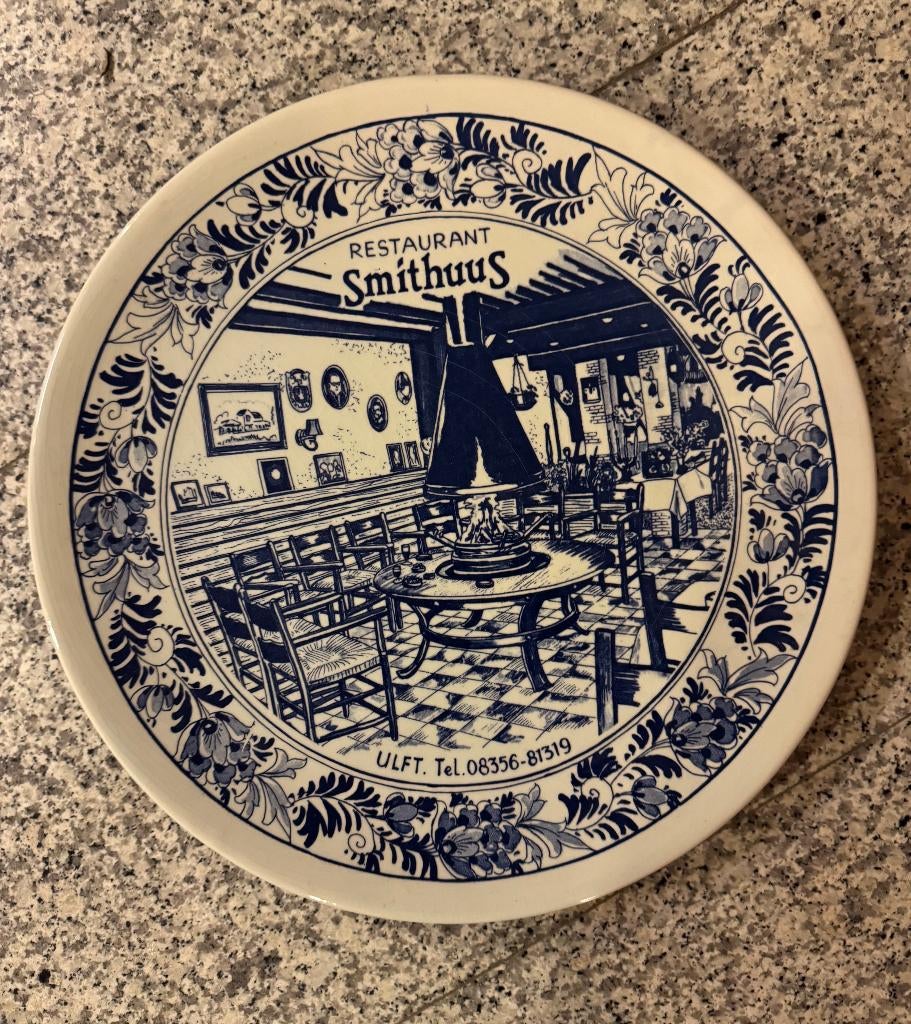 Schaal Delft-blauw, Antiek en Kunst, Ophalen
