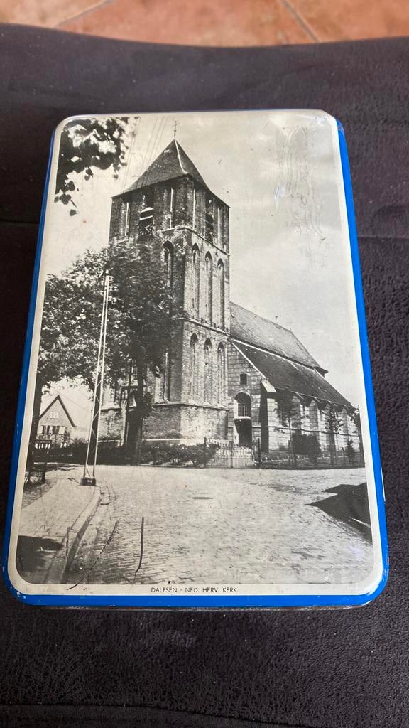 Koekblikje Dalfsen, Verzamelen, Blikken, Ophalen of Verzenden, Gebruikt, Koek(jes)
