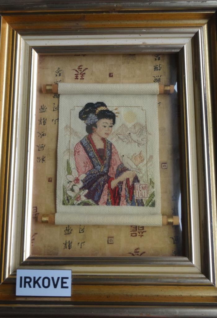 OOSTERS TINTJE * JAPANSE DAME IN Lijst *, Antiek en Kunst, Kunst | Niet-Westerse kunst, Verzenden