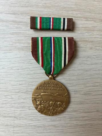 WW2 Amerikaanse EAME-medaille beschikbaar voor biedingen