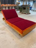 Daybed, Huis en Inrichting, Banken | Sofa's en Chaises Longues, Ophalen, Hout, Gebruikt, Mid century