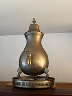 Antieke Tinnen Theepot met Kraan, Antiek en Kunst, Ophalen of Verzenden