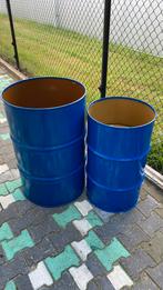 Stookton oliedrum stalen vat 200 liter, Ophalen, Zo goed als nieuw