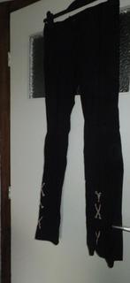 Leuke zwarte bohemian stijl broek pantalon. 36 s rekt mee., Verzenden, Zwart, Maat 36 (S), Lang