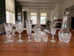 Kristallen glazen vintage 6 delig, Antiek en Kunst, Antiek | Glas en Kristal, Ophalen