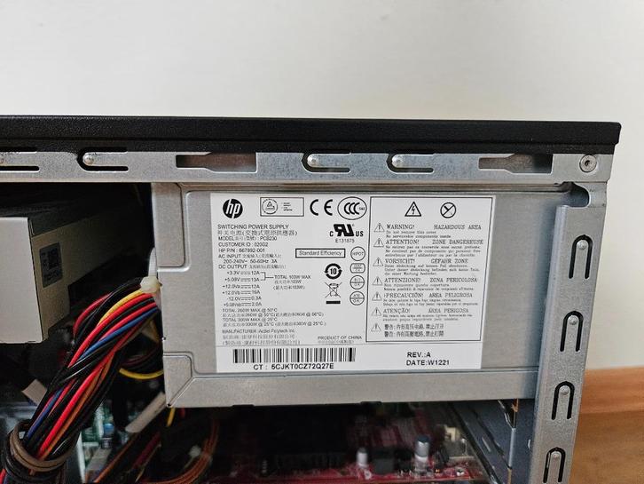 Desktop HP Pavilion P6 series, Computers en Software, Desktop Pc's, Gebruikt, 3 tot 4 Ghz, HDD, 4 GB, Met videokaart, Ophalen