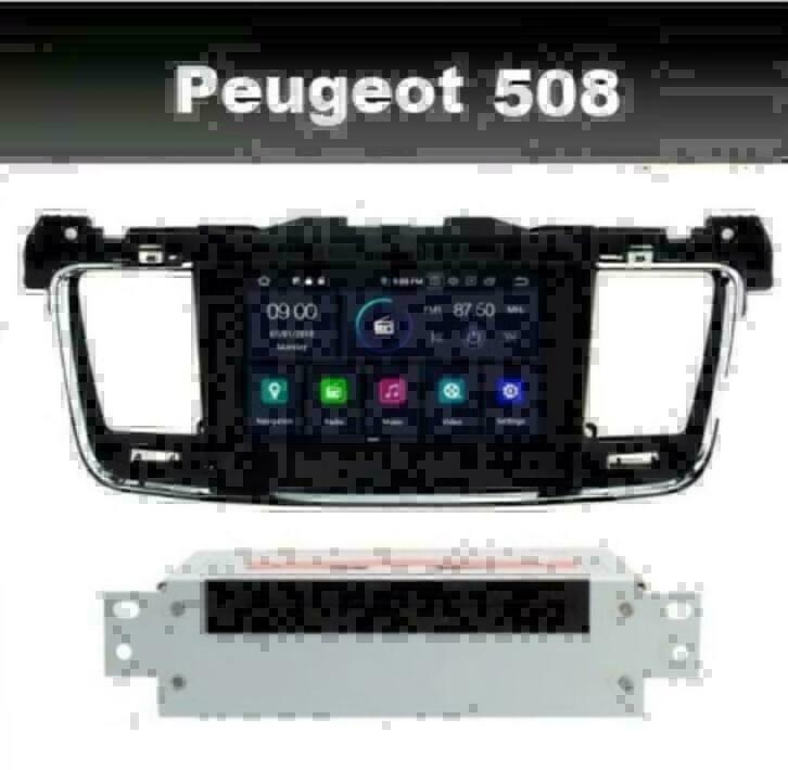 Peugeot 508 radio navigatie android 10 wifi dab+ carkit 64GB, Auto diversen, Autoradio's, Ophalen of Verzenden, Nieuw