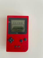 Gameboy Pocket Rood + Tetris, Puzzel en Educatief, 1 speler, Ophalen of Verzenden, Zo goed als nieuw