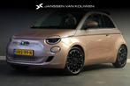 Fiat 500 C La Prima 42 kWh Cabrio Stoel-Voorruitverwarming A, Auto's, Fiat, Cabriolet, Origineel Nederlands, 25 min, 255 min