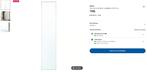 Ikea Pax Kastdeur Spiegel Aheim, Ophalen, 200 cm of meer, 50 tot 100 cm, Zo goed als nieuw