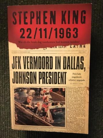 22/11/1963 ; door Stephen King #USA beschikbaar voor biedingen