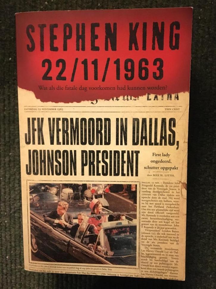 22/11/1963 ; door Stephen King #USA, Boeken, Romans, Zo goed als nieuw, Amerika, Ophalen of Verzenden