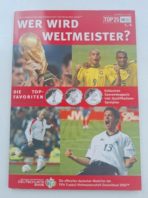 Muntencollectie Wer wird Weltmeister Top 25, Verzamelen, Sportartikelen en Voetbal, Zo goed als nieuw, Poster, Plaatje of Sticker