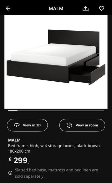 IKEA - MALM 180x200