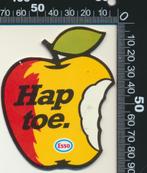 Sticker: Esso - Hap toe, Verzamelen, Auto of Motor, Ophalen of Verzenden