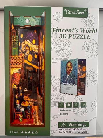 Tonecheer Van Gogh 3D Houten Puzzel beschikbaar voor biedingen