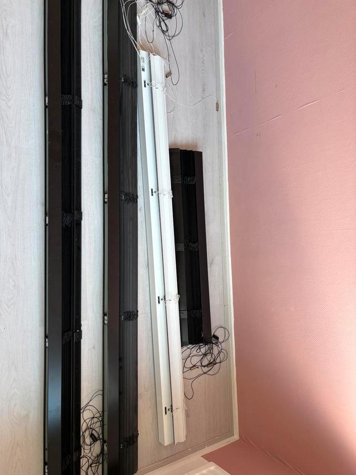 Robool luxaflex 3x antraciet 3x wit, Huis en Inrichting, Stoffering | Gordijnen en Lamellen, Zo goed als nieuw, 150 tot 200 cm