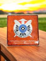 Herdenking tegel 527th Militaire Battalion, Verzamelen, Militaria | Algemeen, ?, Nederland, Landmacht, ?