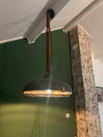 Zuiver Dek Hanglamp - Antraciet, Leer, Huis en Inrichting, Lampen | Hanglampen, Ophalen of Verzenden, Zo goed als nieuw, Metaal