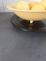 Plateel antiek fruitnesseserre/fruitlekbak., Antiek en Kunst, Antiek | Keramiek en Aardewerk, Ophalen