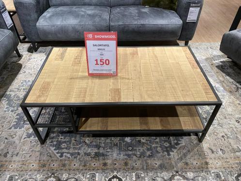 Buitenkans! Salontafel Breeze, Huis en Inrichting, Tafels | Salontafels, Zo goed als nieuw, Minder dan 50 cm, 50 tot 100 cm, 100 tot 150 cm