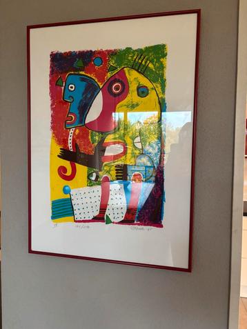 Clemens Briels orginele zeefdruk 105/250 (1995) beschikbaar voor biedingen