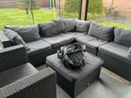 Loungeset met 6 zitplaatsen, Tuin en Terras, 5 zitplaatsen, Gebruikt, Bank, Ophalen of Verzenden