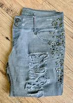 Lichtgrijze skinny jeans mt S/ M, Overige jeansmaten, Zo goed als nieuw, Grijs, Bershka