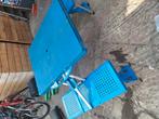 Inklapbare picknicktafel, Tuin en Terras, Picknicktafels, Ophalen, Gebruikt, Rechthoekig, Aluminium