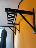 Zwarte Optrekstang - Fitness, Sport en Fitness, Fitnessmaterialen, Ophalen, Zo goed als nieuw, Armen, Oprekstang