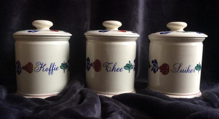 BOERENBONT Servies Diversen, Huis en Inrichting, Keuken | Potten en Pannen, Gebruikt, Pot, Bus of Blik, Overige materialen, Ophalen