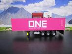 Wsi 04-2137 & 03-1010 ONE 40FT Container & Chassis, Hobby en Vrije tijd, Modelauto's | 1:50, Ophalen, Nieuw, Bus of Vrachtwagen