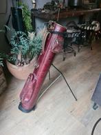 Vintage leren golftas., Verzamelen, Ophalen of Verzenden, Huis en Inrichting