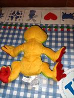 Kikker knuffel geel met groen Ganz 17 cm groot, Kinderen en Baby's, Speelgoed | Knuffels en Pluche, Ophalen of Verzenden, Kikker