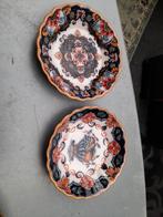 2 antieke bordjes makkum, Antiek en Kunst, Ophalen of Verzenden