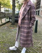 Geruite damesjas van Pompa - Maat M, Kleding | Dames, Jassen | Winter, Ophalen of Verzenden, Zo goed als nieuw, Maat 38/40 (M)