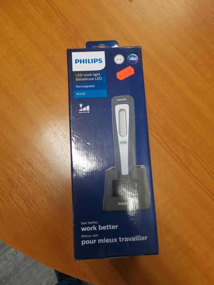 Philips LED Werklicht RCH25 - Nieuw in doos, Huis en Inrichting, Lampen | Losse lampen, Nieuw, Led-lamp, Minder dan 30 watt, Overige fittingen