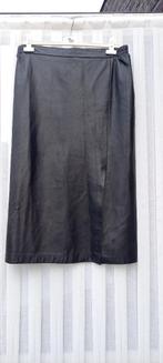 DORMEUIL ENGLAND LANGE LEREN ROK  MAAT 40/42, Kleding | Dames, Rokken, Maat 38/40 (M), Zwart, Gedragen, Onder de knie