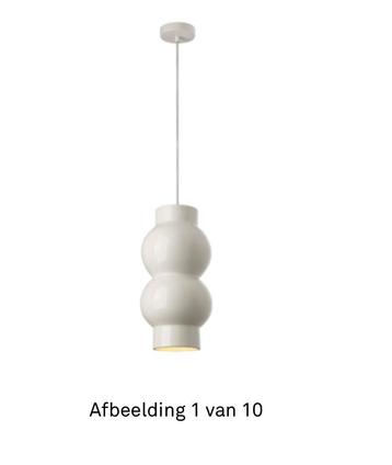2 Keramieken Design Lampen - Wabi Sabi/Japandi Stijl beschikbaar voor biedingen