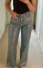 Metallic Wide Leg Jeans Shoeby, Kleding | Dames, Spijkerbroeken en Jeans, Blauw, Ophalen of Verzenden, Zo goed als nieuw, W28 - W29 (confectie 36)
