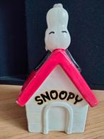 Snoopy spaarpot keramiek. Peanuts. Vintage/retro, Ophalen, Snoopy, Zo goed als nieuw, Gebruiksvoorwerp